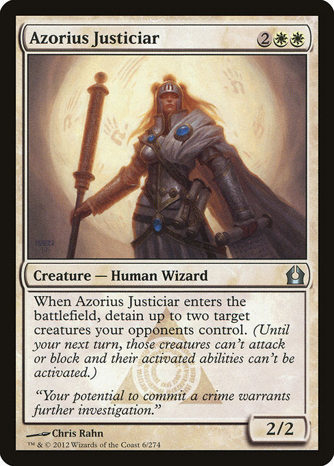 Azorius Justiciar (6) [Return to Ravnica]