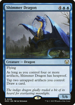 Shimmer Dragon (236) [March of the Machine Commander]
