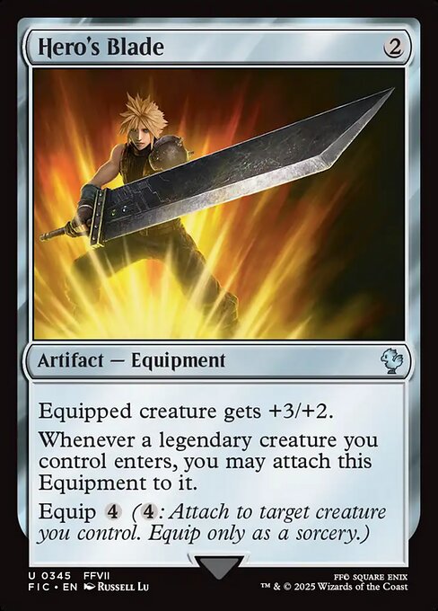 Hero's Blade (345) [Final Fantasy Commander]