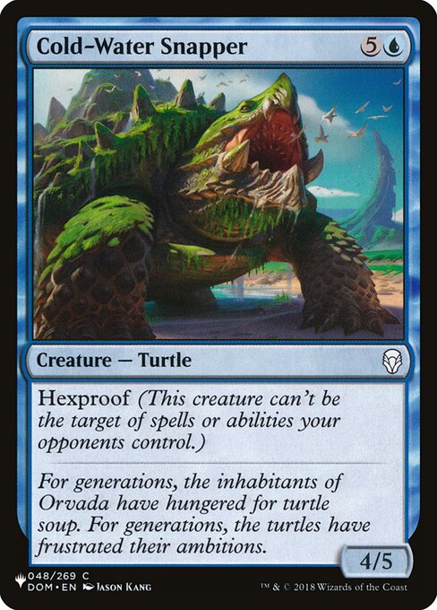 Cold-Water Snapper (DOM-48) [The List]