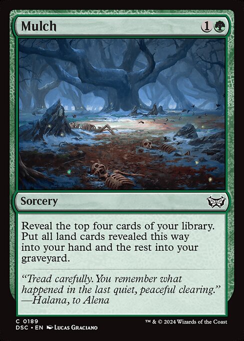 Mulch (189) [Duskmourn: House of Horror Commander]