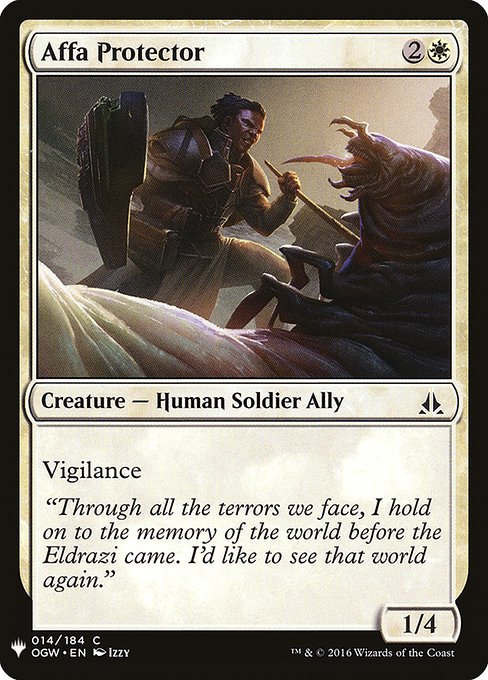 Affa Protector (OGW-14) [The List]