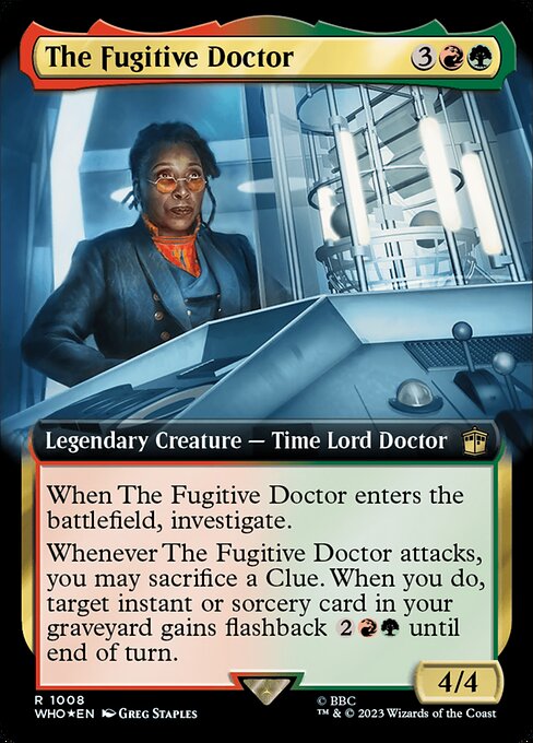 The Fugitive Doctor (1008) [Doctor Who] [Extended Art]