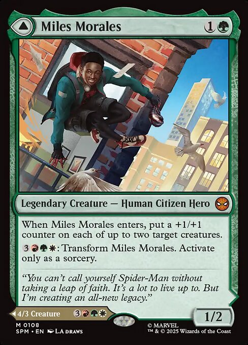 Miles Morales // Ultimate Spider-Man (108) [Marvel's Spider-Man]