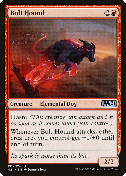 Bolt Hound (131) [Core Set 2021]