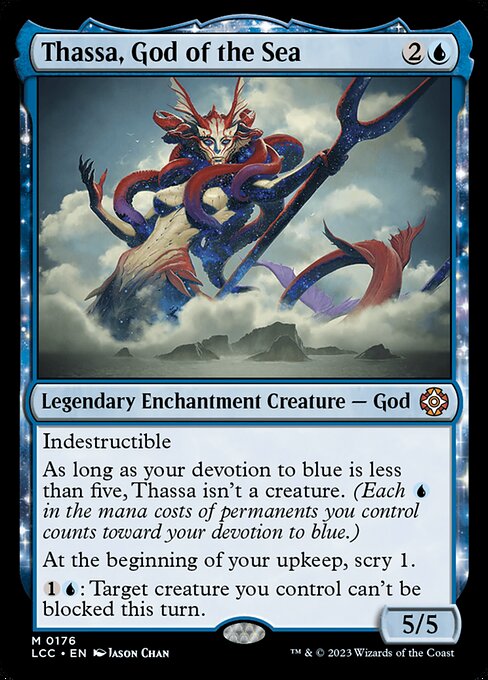 Thassa, God of the Sea (176) [The Lost Caverns of Ixalan Commander]