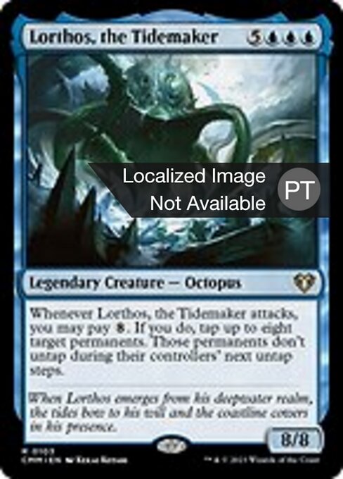 Lorthos, the Tidemaker (103) [Commander Masters]