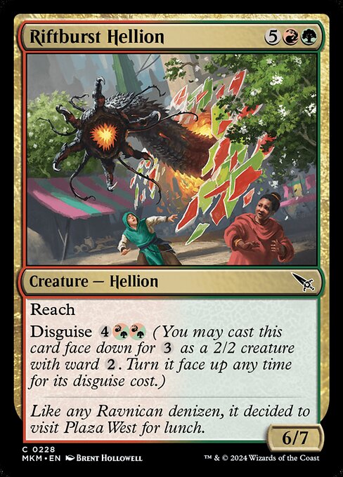 Riftburst Hellion (228) [Murders at Karlov Manor]