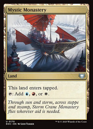 Mystic Monastery (170) [Edge of Eternities Commander]