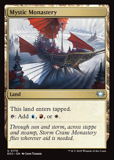 Mystic Monastery (170) [Edge of Eternities Commander]