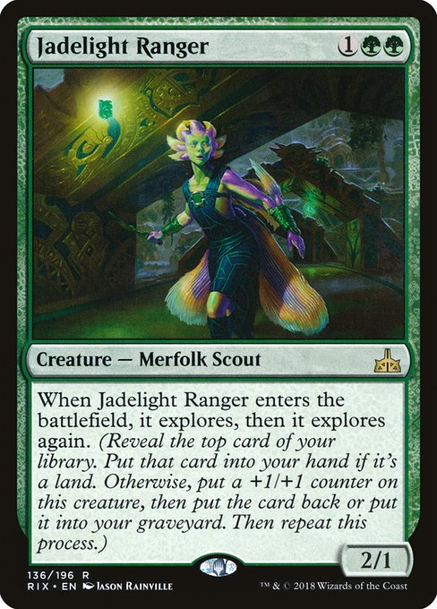 Jadelight Ranger (136) [Rivals of Ixalan]