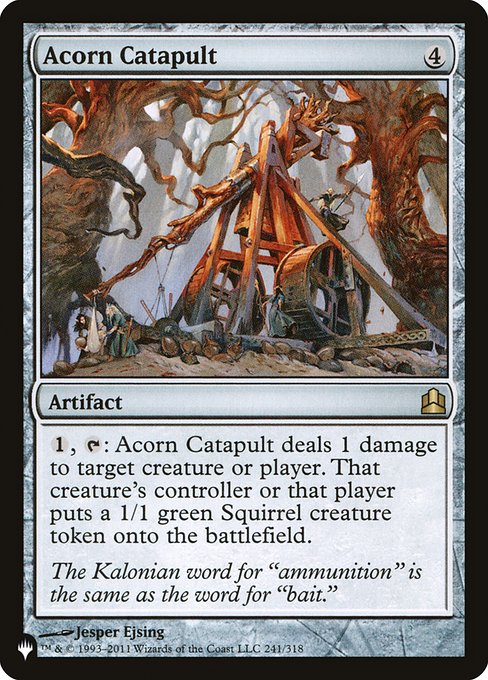 Acorn Catapult (CMD-241) [The List]