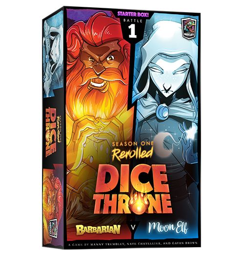 Dice Throne Barbarian Vs Moon Elf (EN)