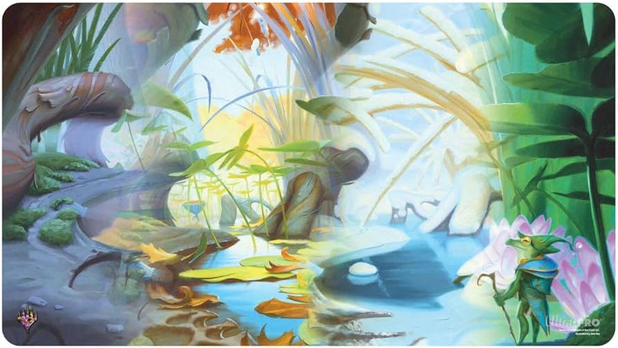 UP Playmat MTG Bloomburrow Blue