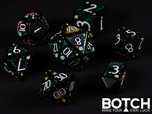 Botch 7 Dice RPG Set - Deep Space