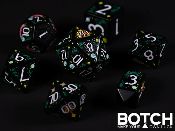 Botch 7 Dice RPG Set - Deep Space