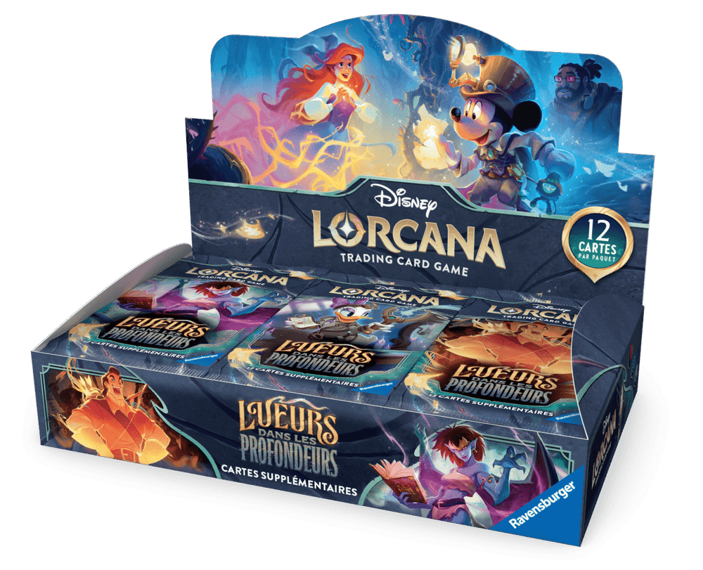 Disney Lorcana Lueurs dans les profondeurs Display