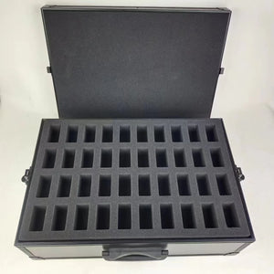 Evoretro 80-Slot Miniature Storage Case with Customizable Foam