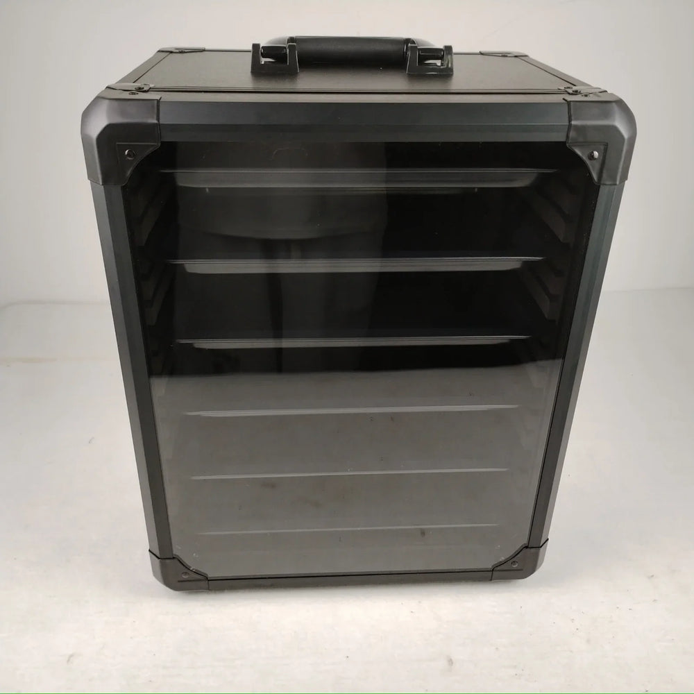 Evoretro Aluminum Miniatures Display & Carry Case with 5 Metal Trays