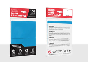 Evoretro Sleeves Light Blue 100ct