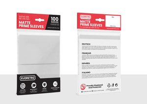 Evoretro Sleeves Transparent 100ct