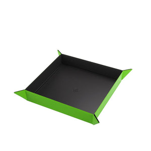 GG Magnetic Dice Tray: Square: Black / Green