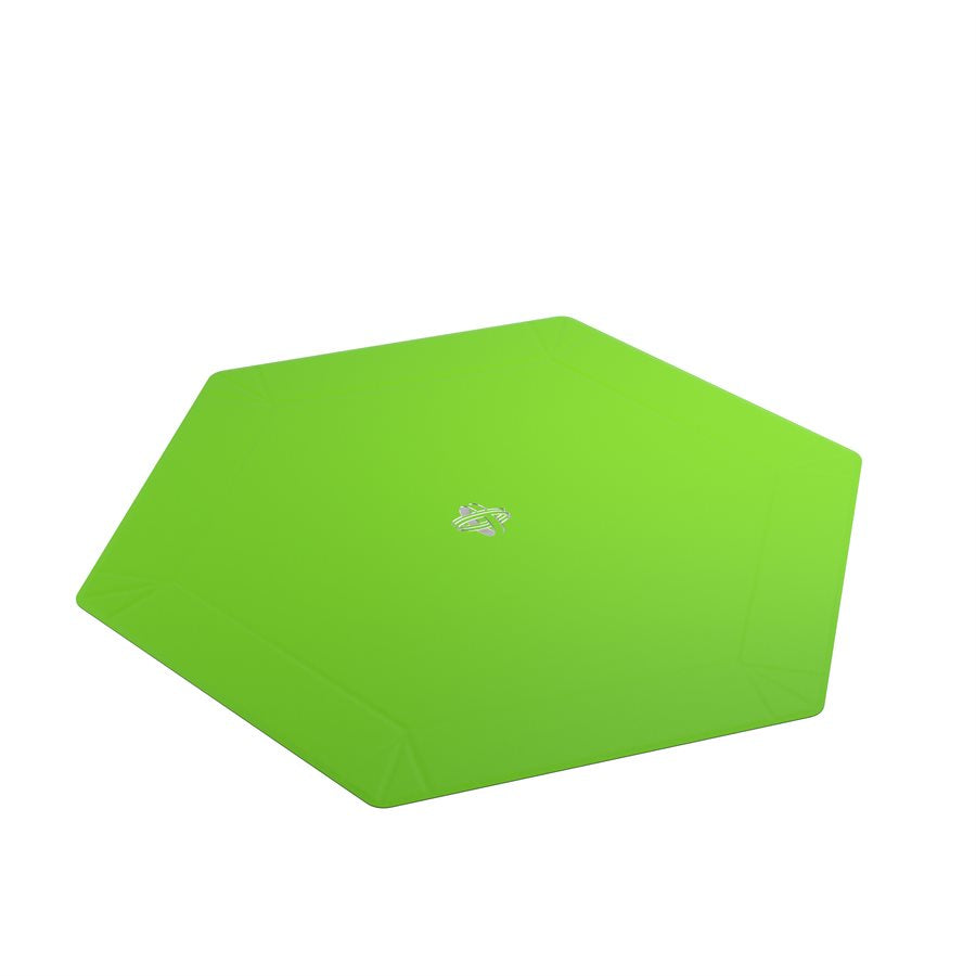 GG Magnetic Dice Tray XL: Hexagonal: Black / Green