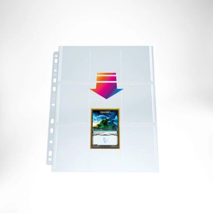 Gamegenic - Pages Ultrasonic Toploading 9-pkt Clear (50)