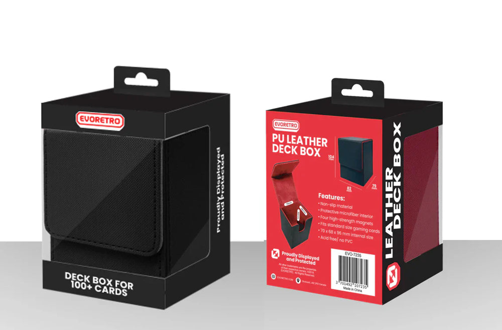 Evoretro Premium Black Deck Box