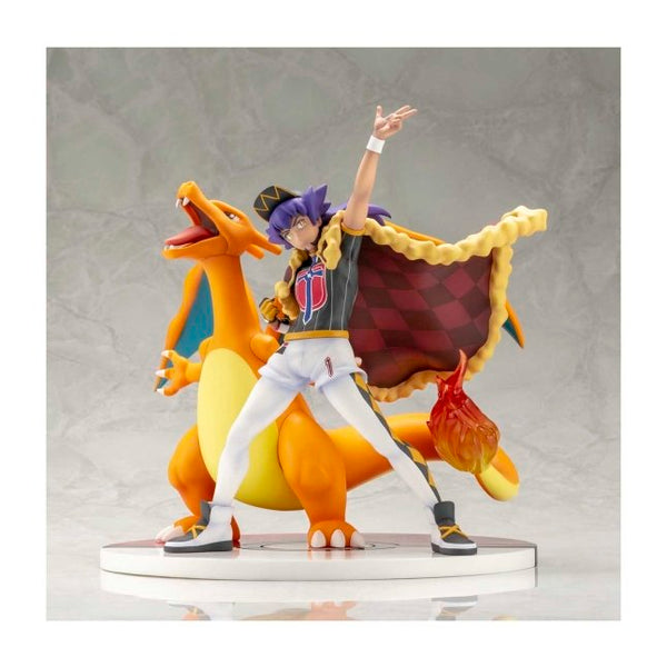 Kotobukiya Leon & Charizard Figures Pokemon Center