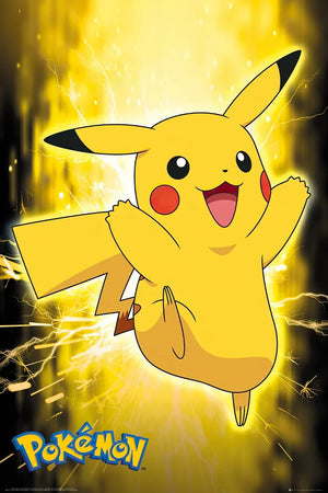 Pokemon Poster - Pikachu Burst