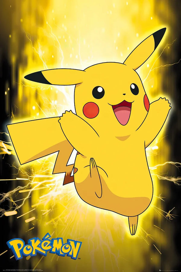 Pokemon Poster - Pikachu Burst