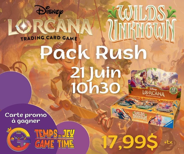 Pack Rush Lorcana