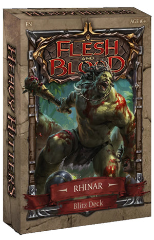 Heavy Hitters Blitz Deck Rhinar