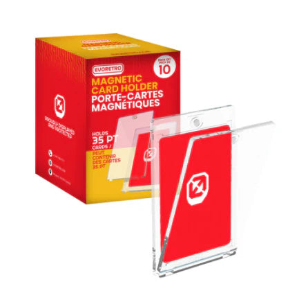 Evoretro One Touch Magnetic Card Holder (10ct)