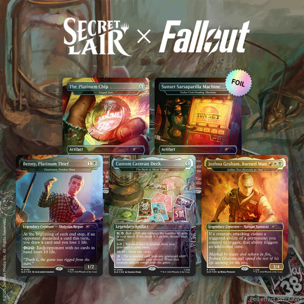 Secret Lair x Fallout Welcome to New Vegas Traditional Foil Edition