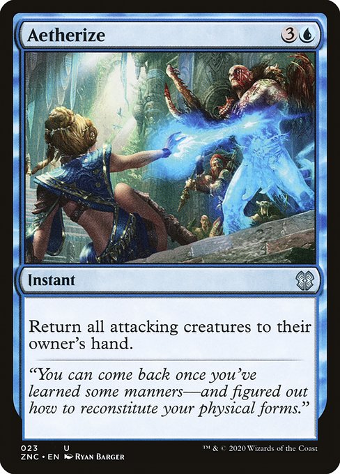 Aetherize (23) [Zendikar Rising Commander]