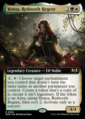 Yenna, Redtooth Regent (365) [Wilds of Eldraine] [Extended Art]