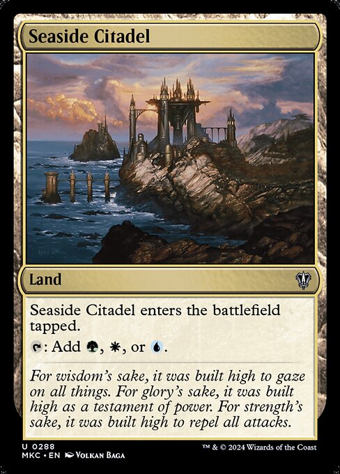 Seaside Citadel (288) [Murders at Karlov Manor Commander]