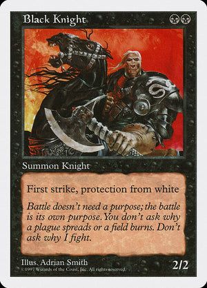 Black Knight (143) [Fifth Edition]