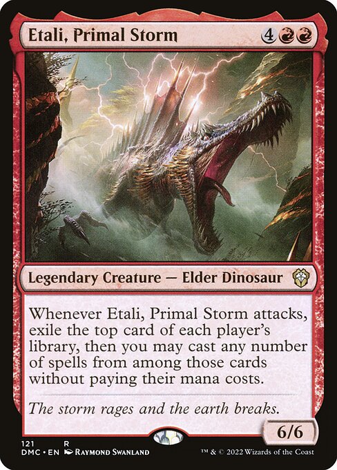 Etali, Primal Storm (121) [Dominaria United Commander]