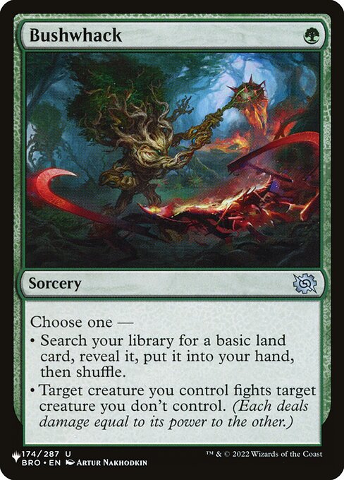 Bushwhack (BRO-174) [The List]