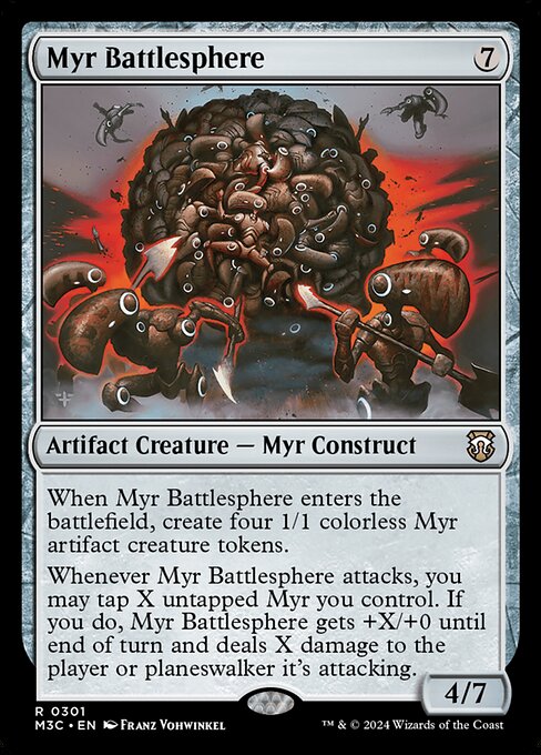Myr Battlesphere (301) [Modern Horizons 3 Commander]