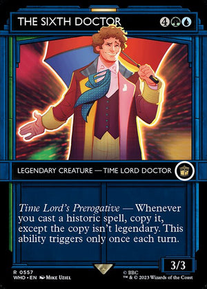 The Sixth Doctor (557) [Doctor Who] [Showcase, Borderless]
