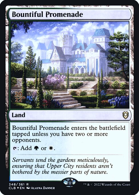 Bountiful Promenade (348s) [Battle for Baldur's Gate Promos]