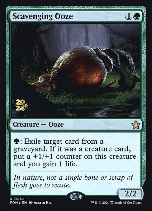 Scavenging Ooze (232s) [Foundations Promos]