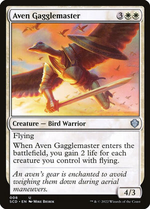 Aven Gagglemaster (8) [Starter Commander Decks]