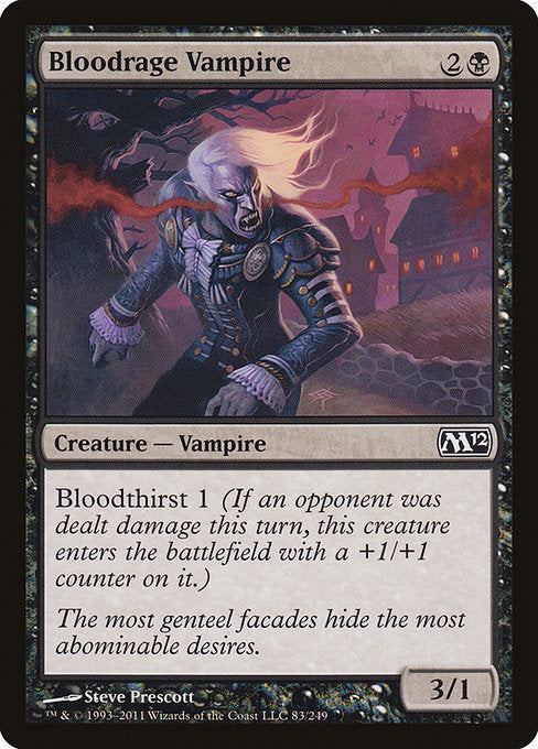 Bloodrage Vampire (83) [Magic 2012]