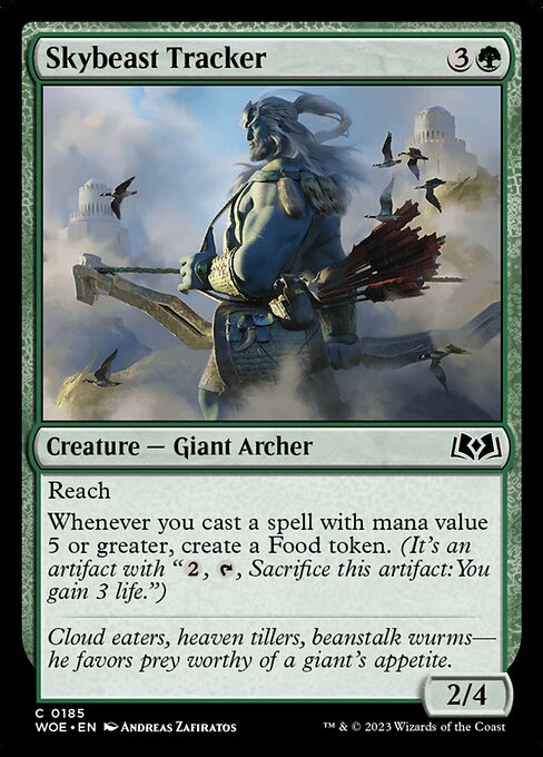 Skybeast Tracker (185) [Wilds of Eldraine]