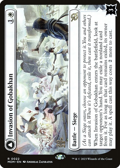 Invasion of Gobakhan // Lightshield Array (22s) [March of the Machine Promos]